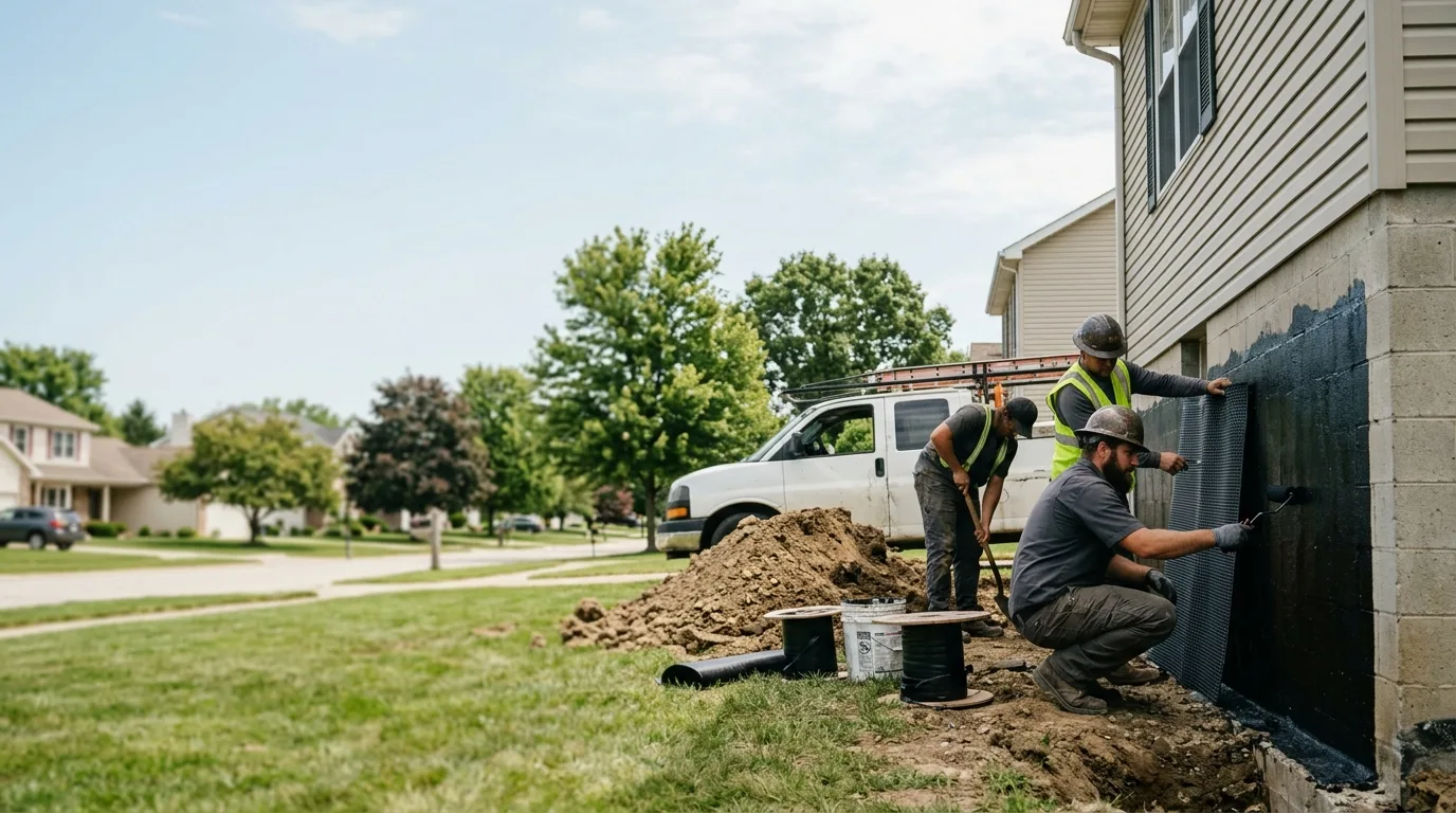 Basement Waterproofing in Columbiana, OH near me